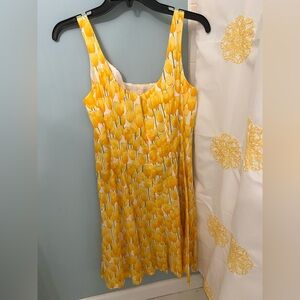 Nine West Yellow Tulip Dress - NWT- 10